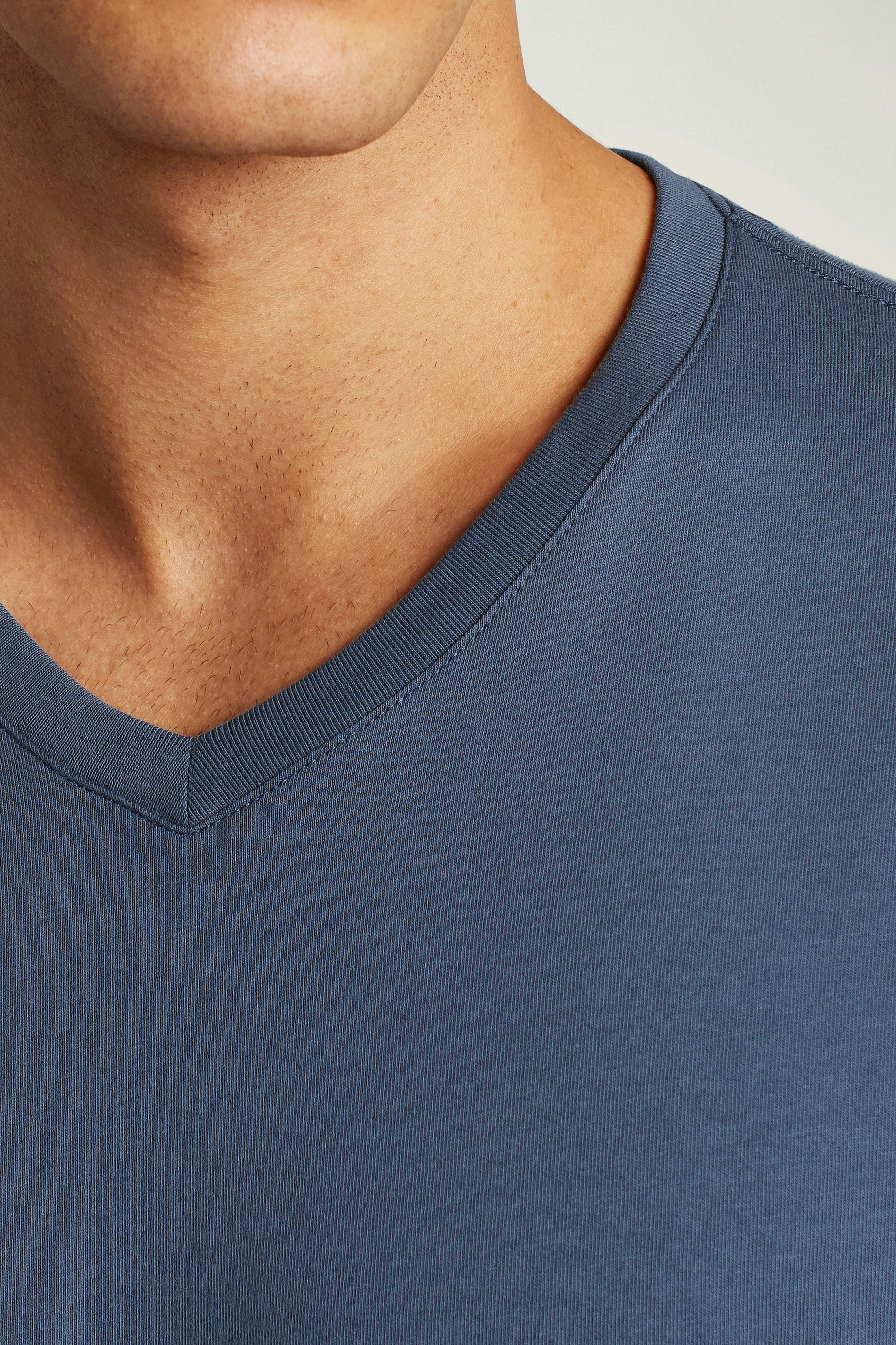 Forever Soft Cotton  V-Neck Tee bright navy
