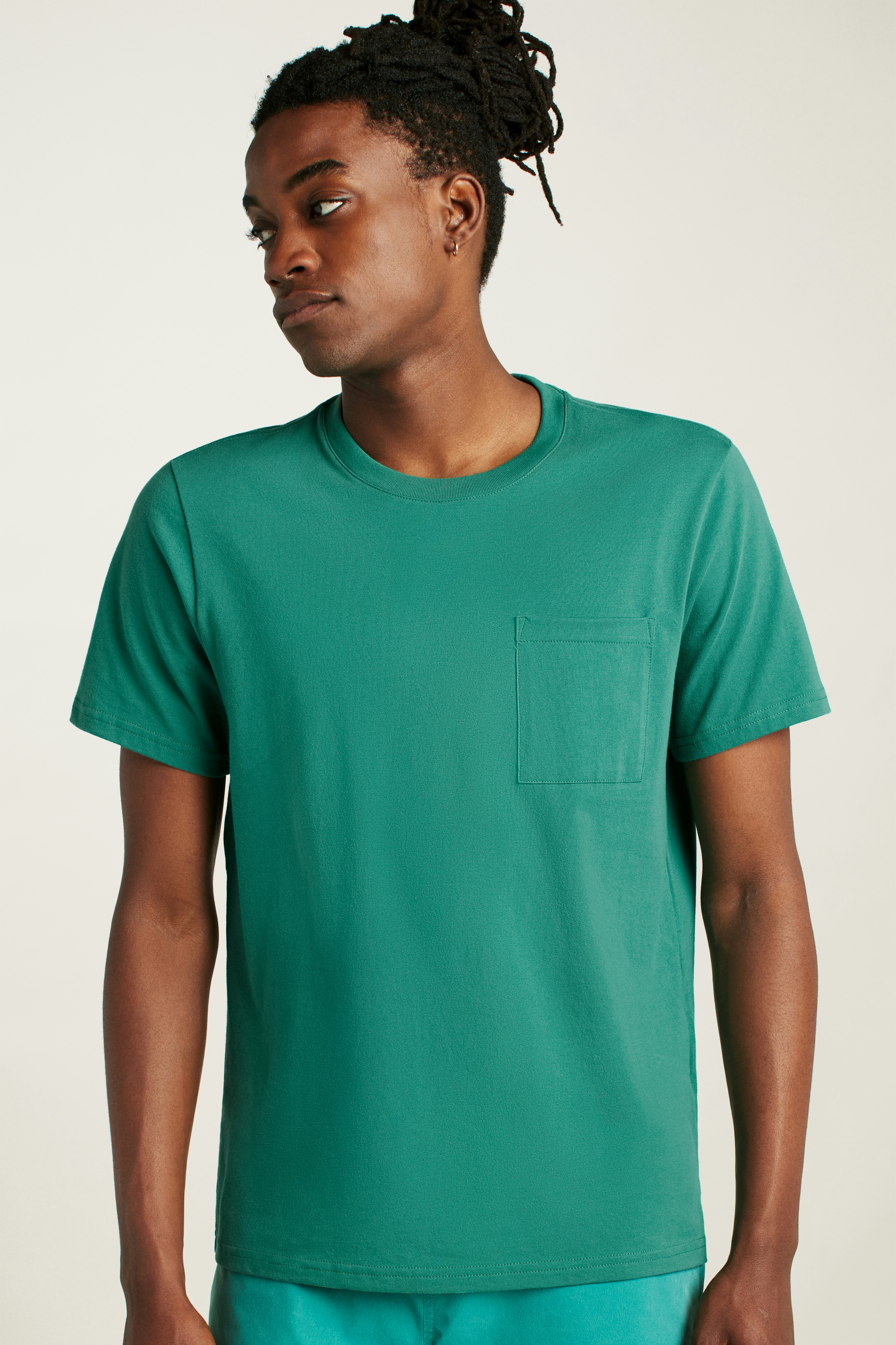 Forever Soft Cotton Tee bayou teal