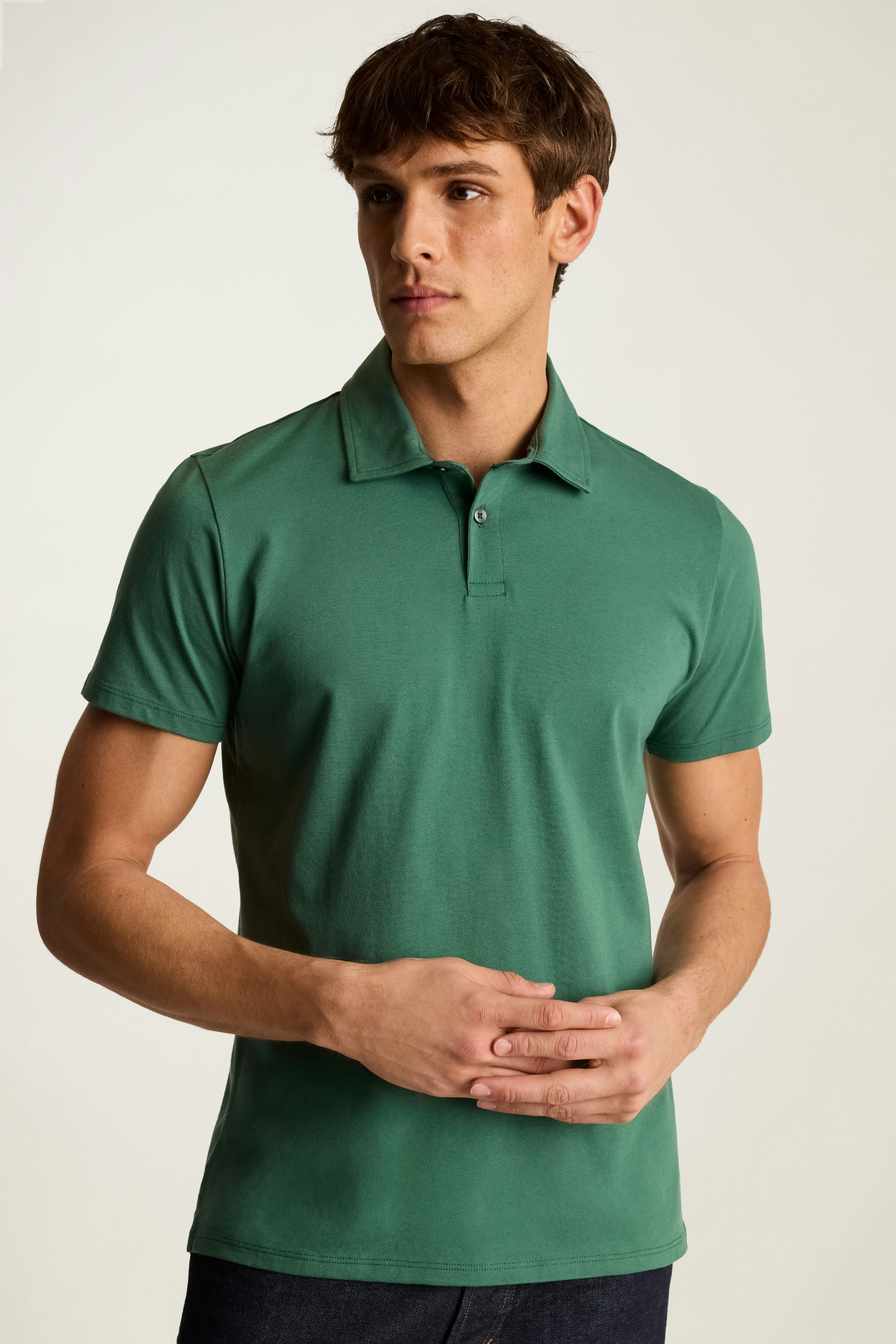 Pima Performance Polo medium green