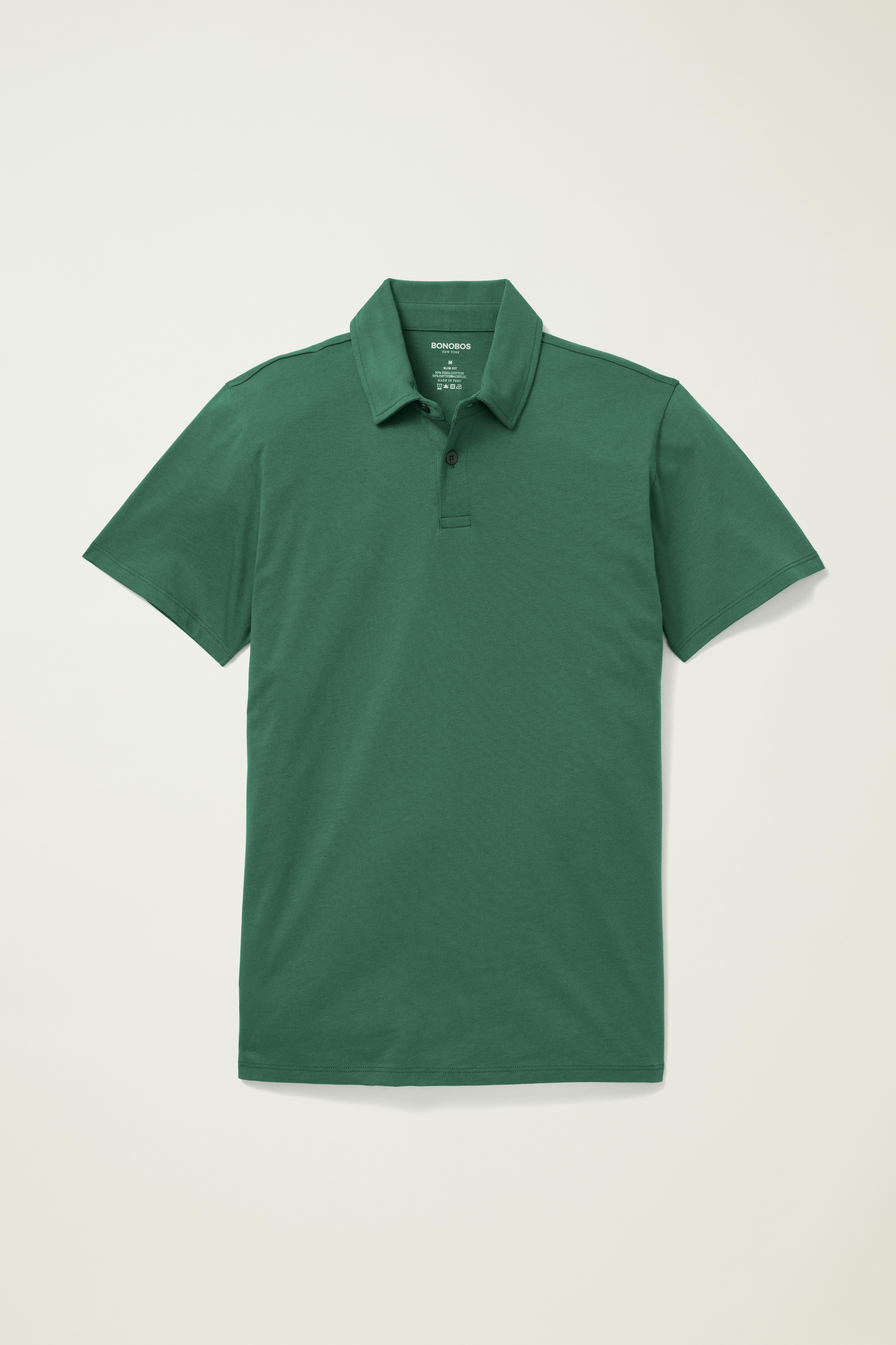 Pima Performance Polo medium green
