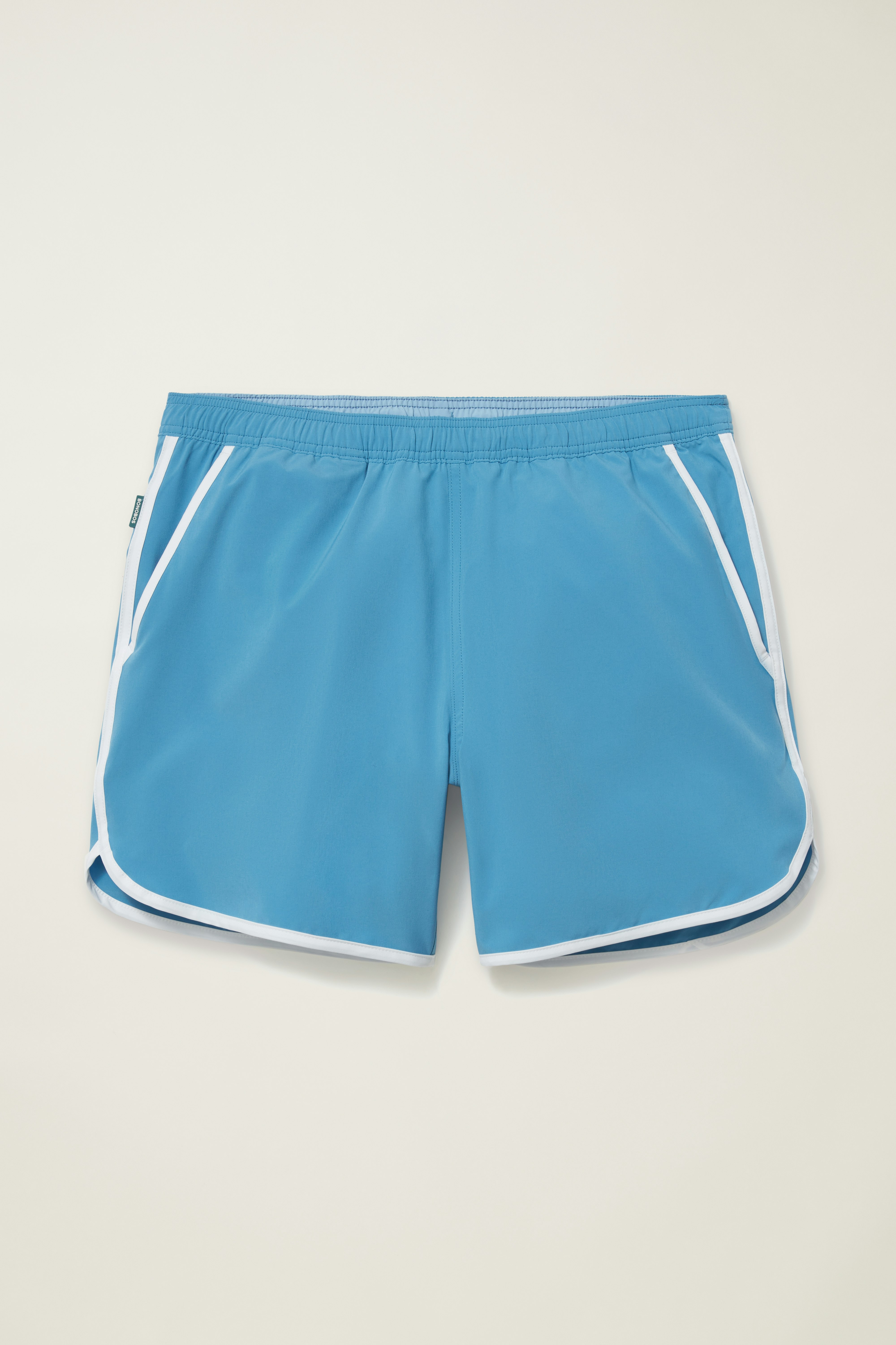 Throwback Swim Trunks light blue