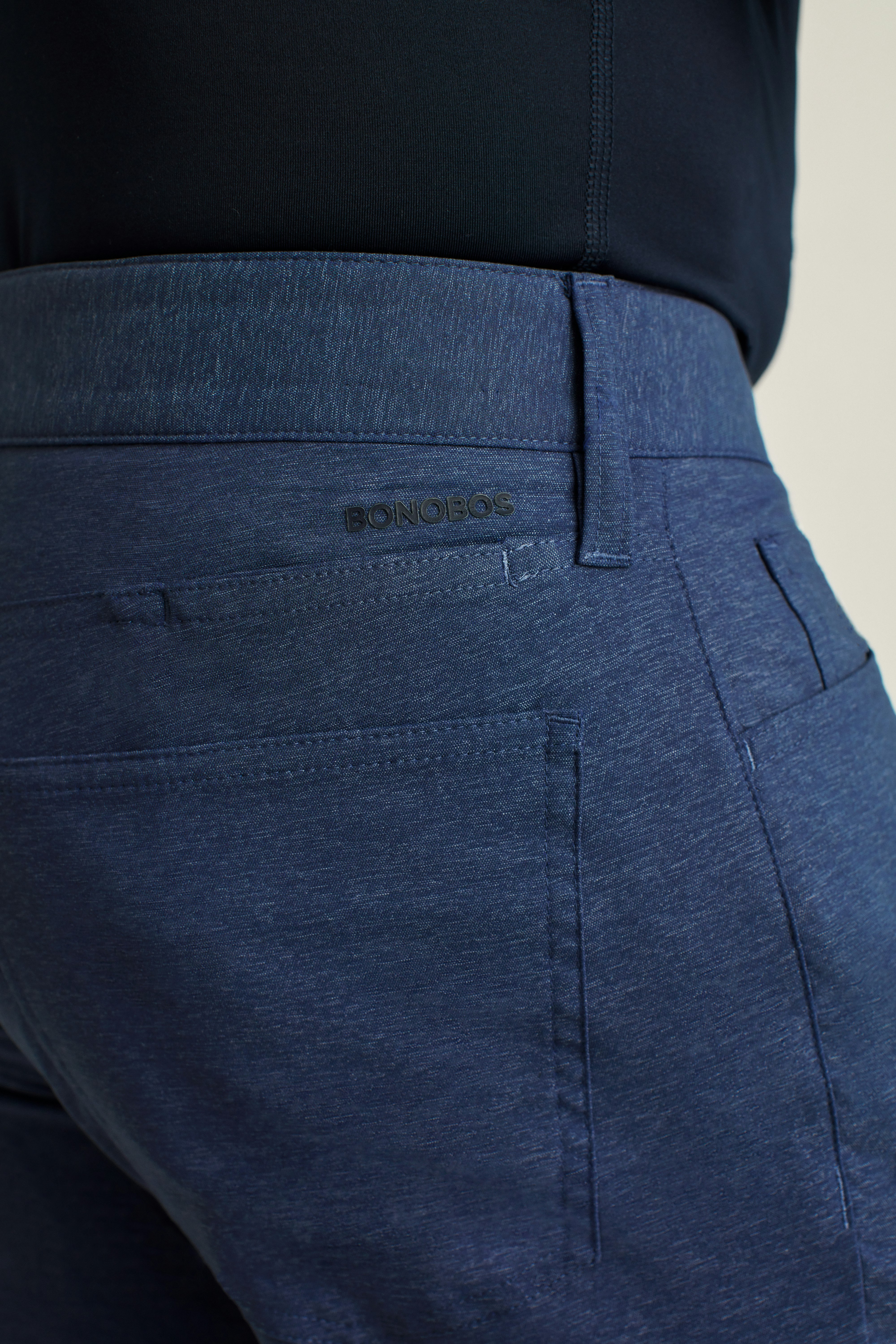 Lightweight 5-Pocket Golf Pant heather navy