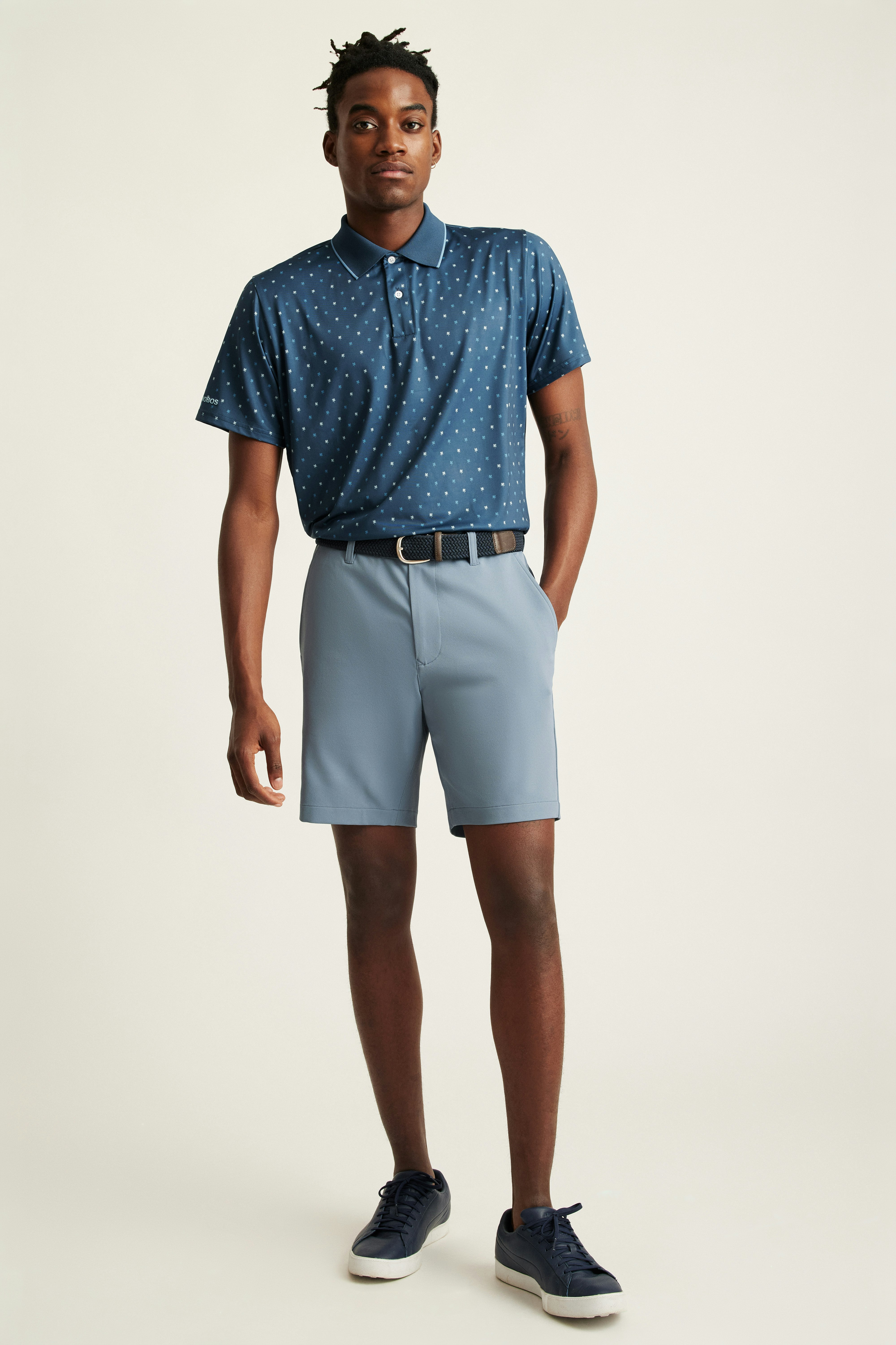 Performance Golf Polo navy friend of a frond 1 Performance Golf Polo navy friend of a frond