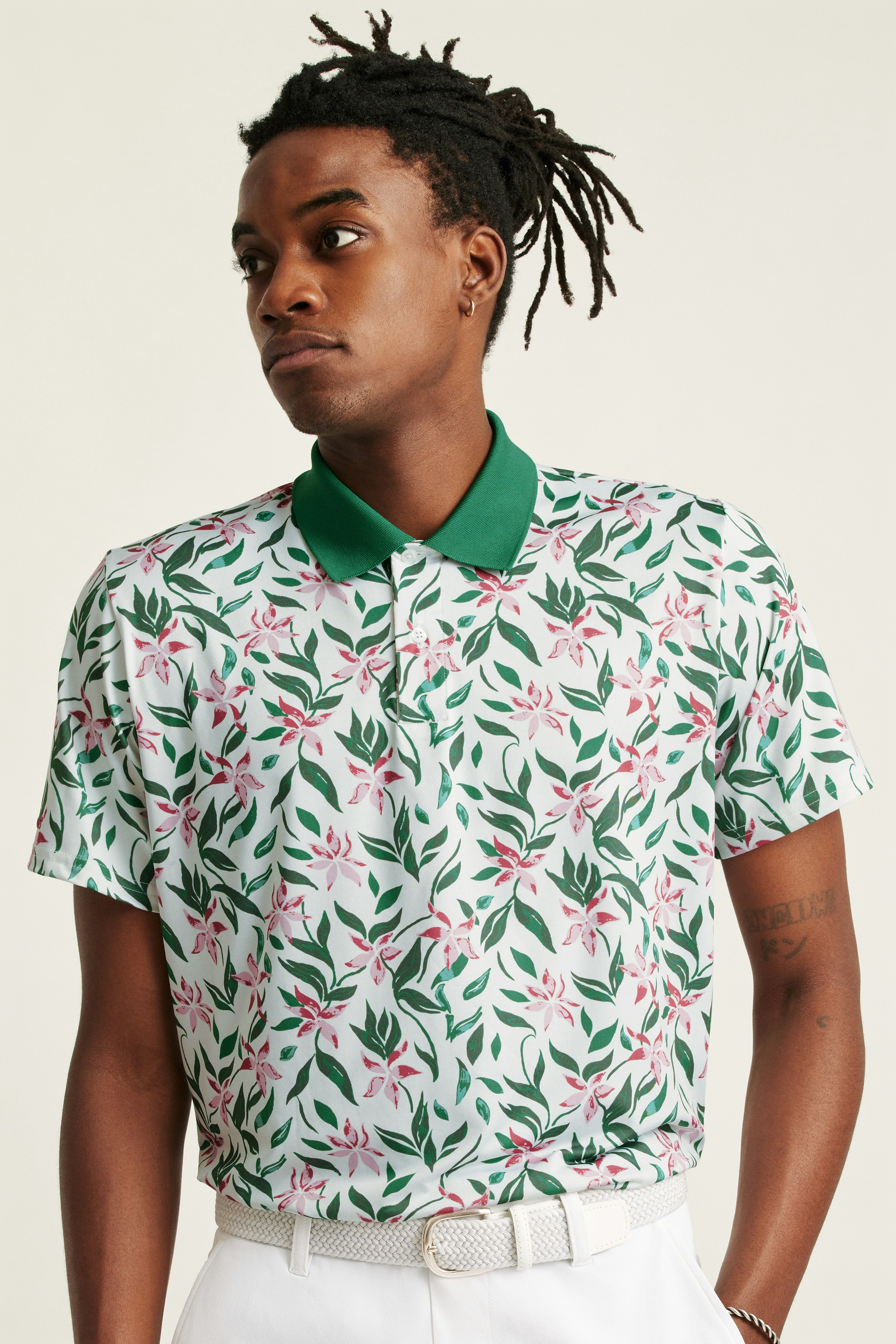 Performance Golf Polo vargas floral