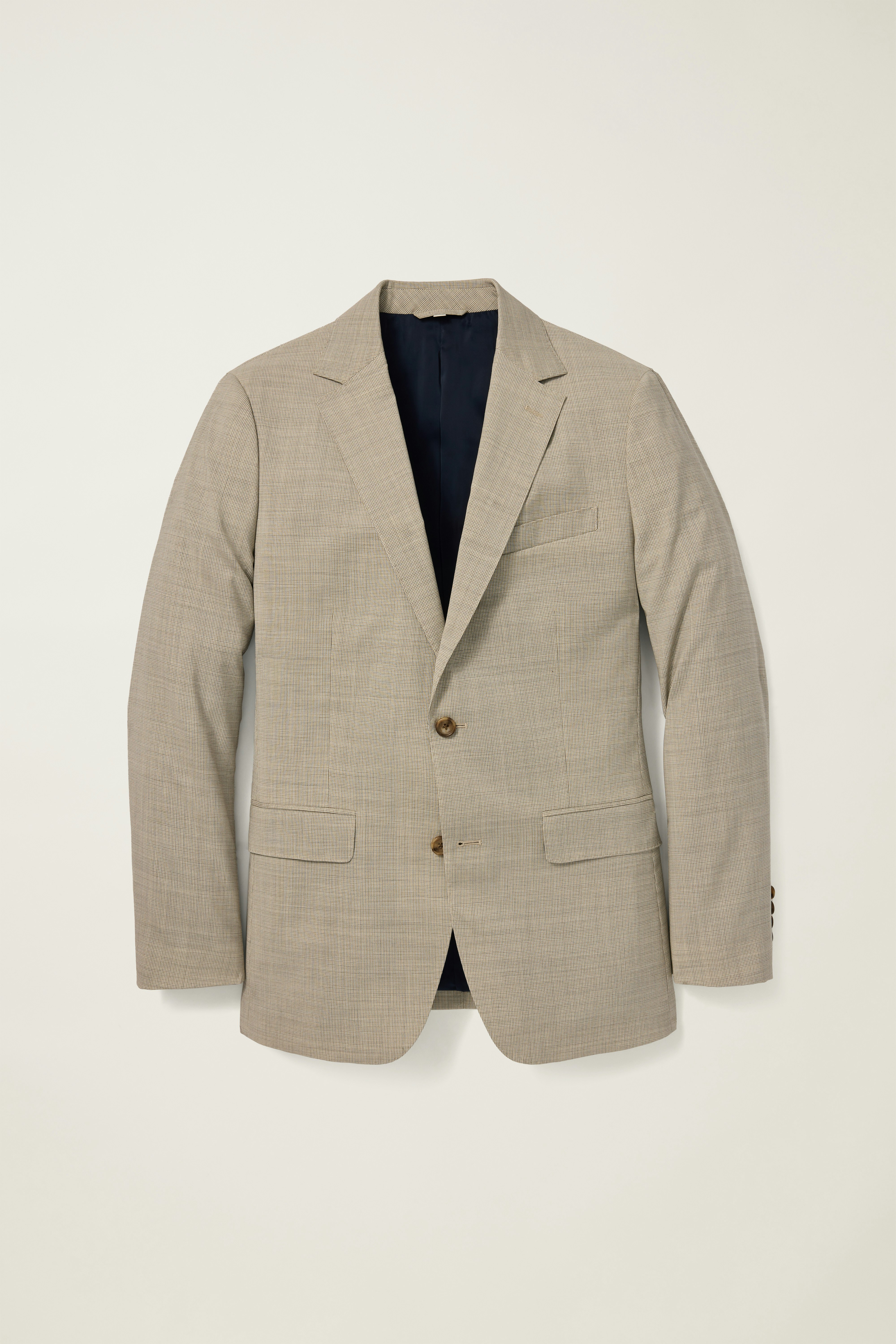 Jetsetter Italian Wool Blazer cement houndstooth 8 Jetsetter Italian Wool Blazer cement houndstooth