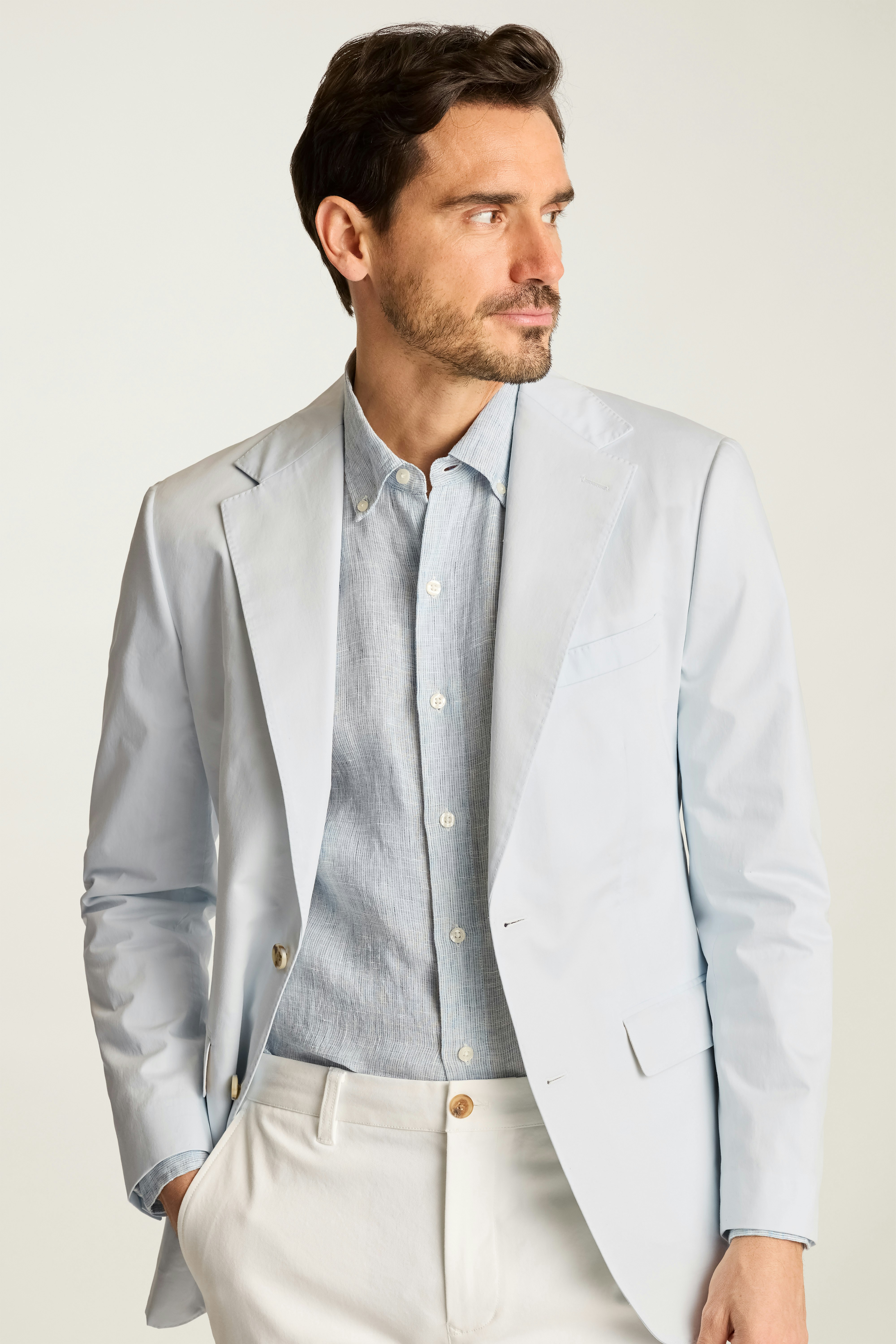 Jetsetter Italian Cotton Blazer ice melt 6 Jetsetter Italian Cotton Blazer ice melt