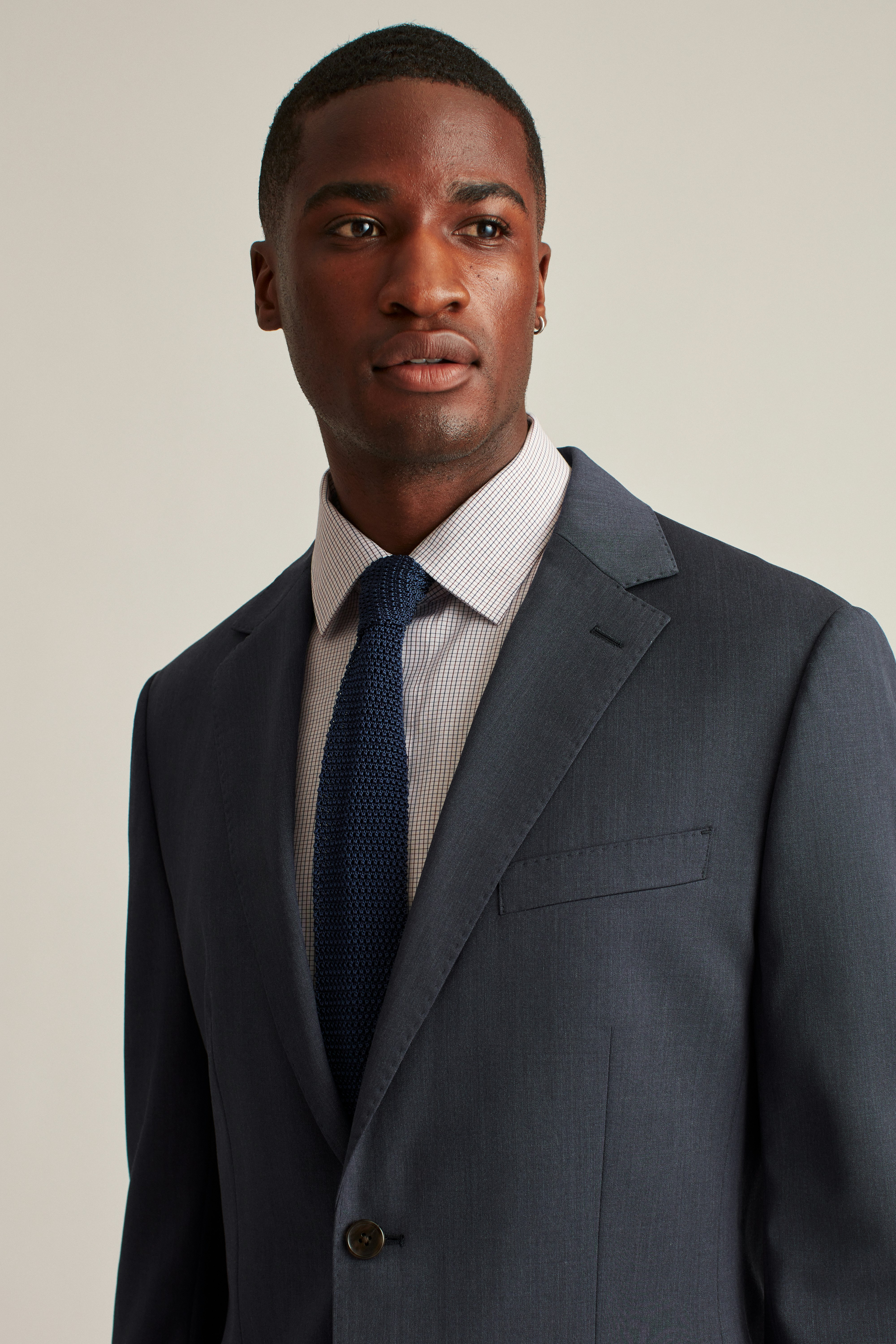 Jetsetter Super 120s Italian Wool Blazer mid blue 3 Jetsetter Super 120s Italian Wool Blazer mid blue