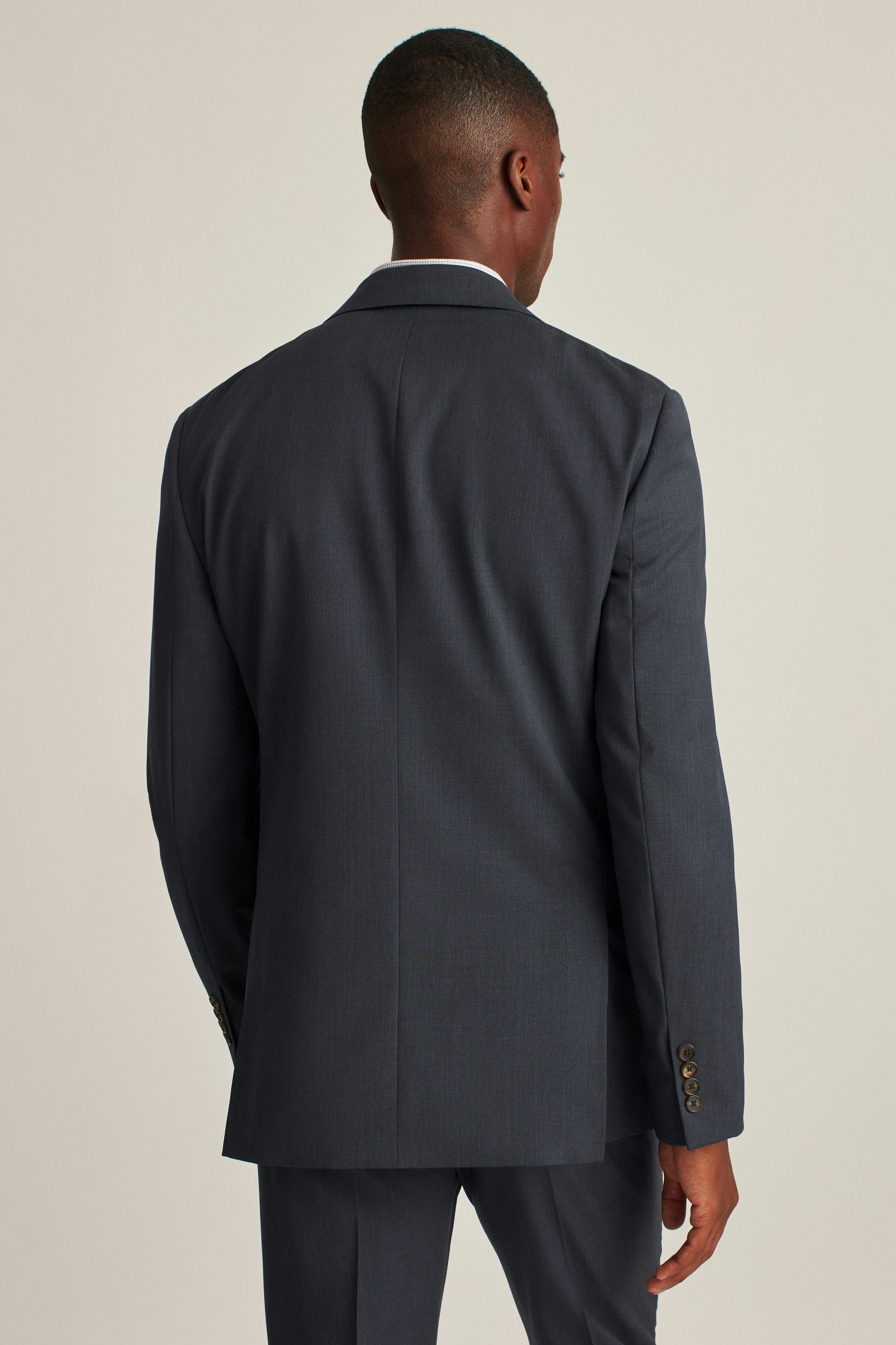 Jetsetter Super 120s Italian Wool Blazer mid blue 4 Jetsetter Super 120s Italian Wool Blazer mid blue