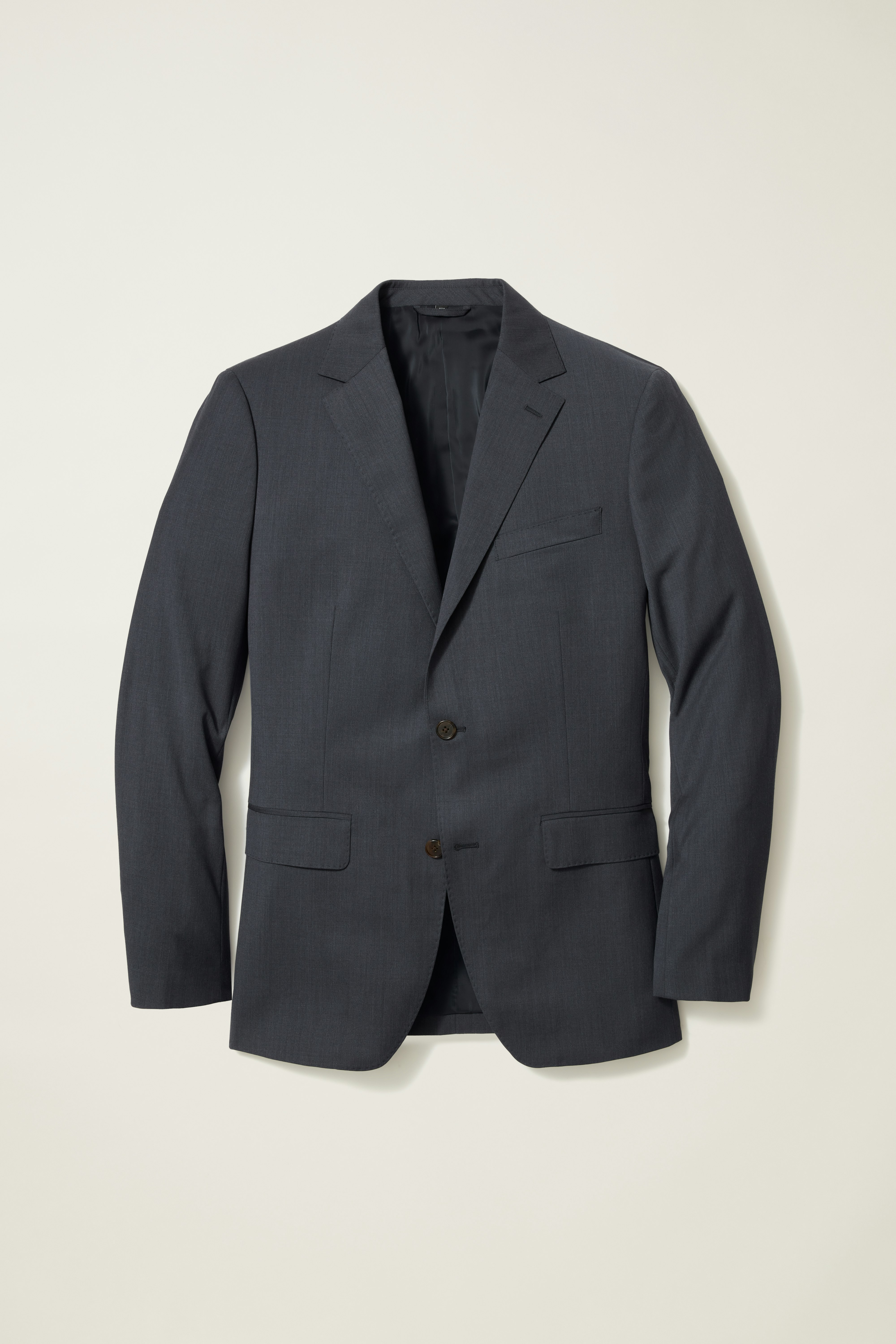 Jetsetter Super 120s Italian Wool Blazer mid blue 6 Jetsetter Super 120s Italian Wool Blazer mid blue