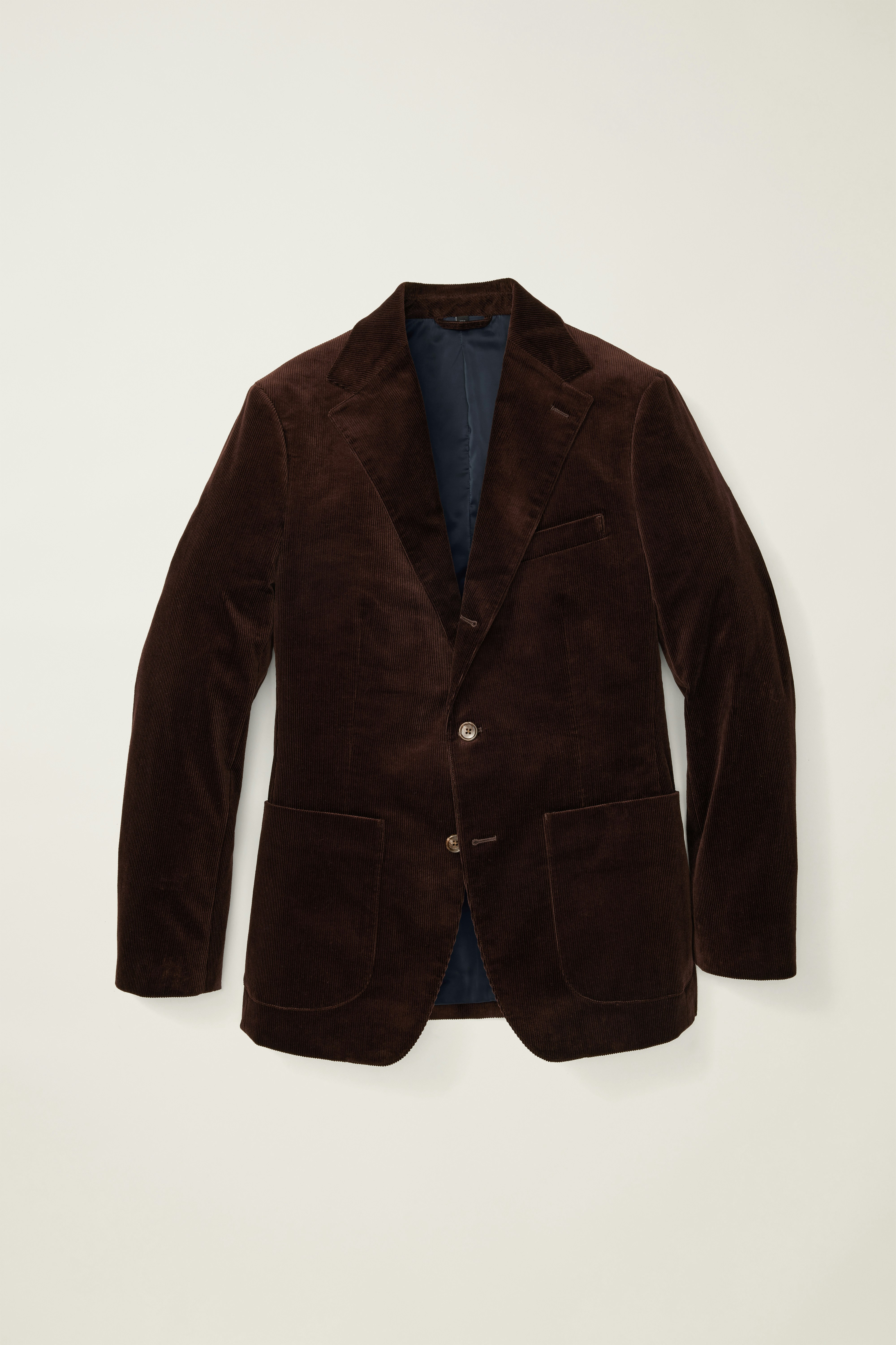 Jetsetter Italian Corduroy Blazer dark burgundy