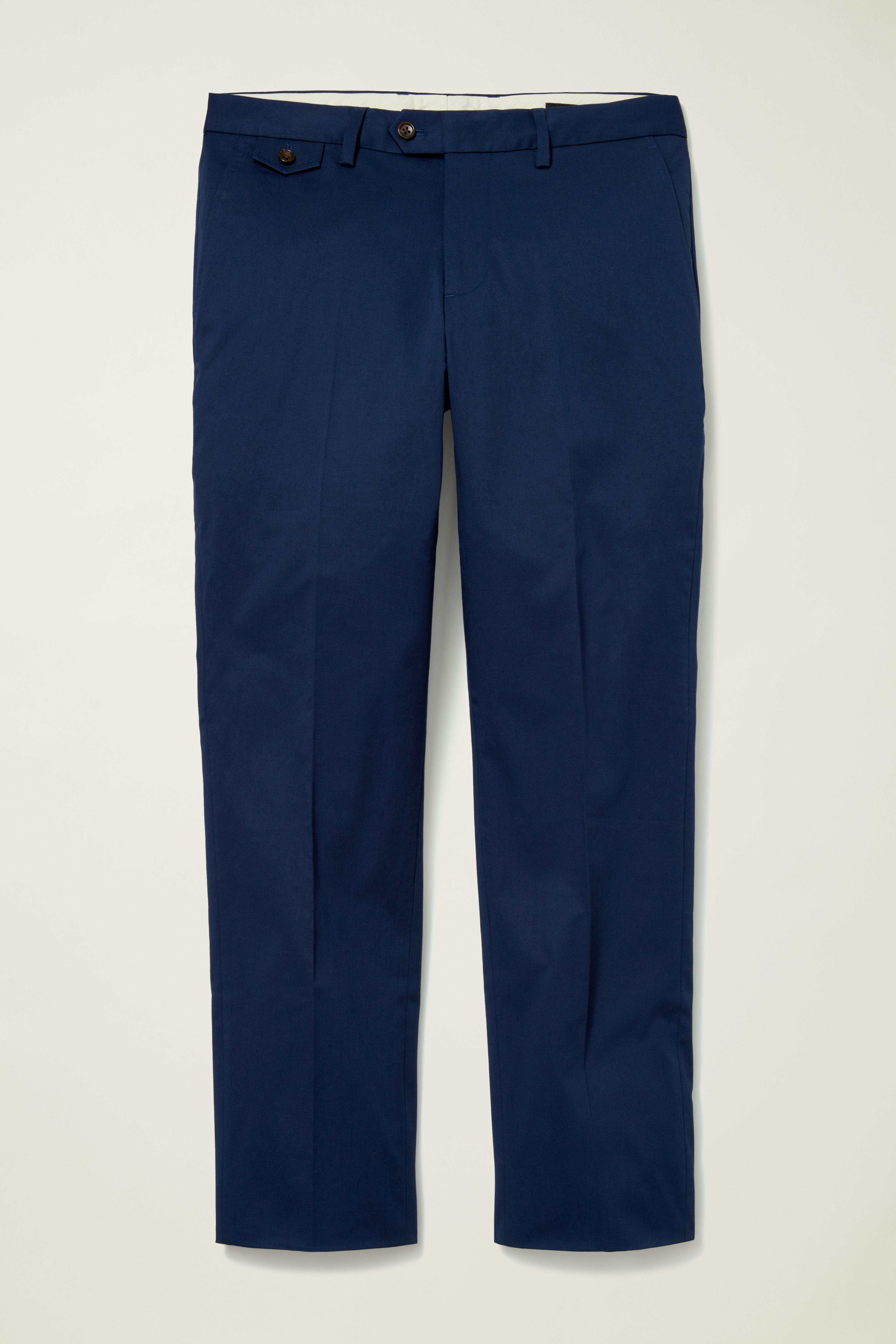 Jetsetter Italian Cotton Dress Pant royal blue