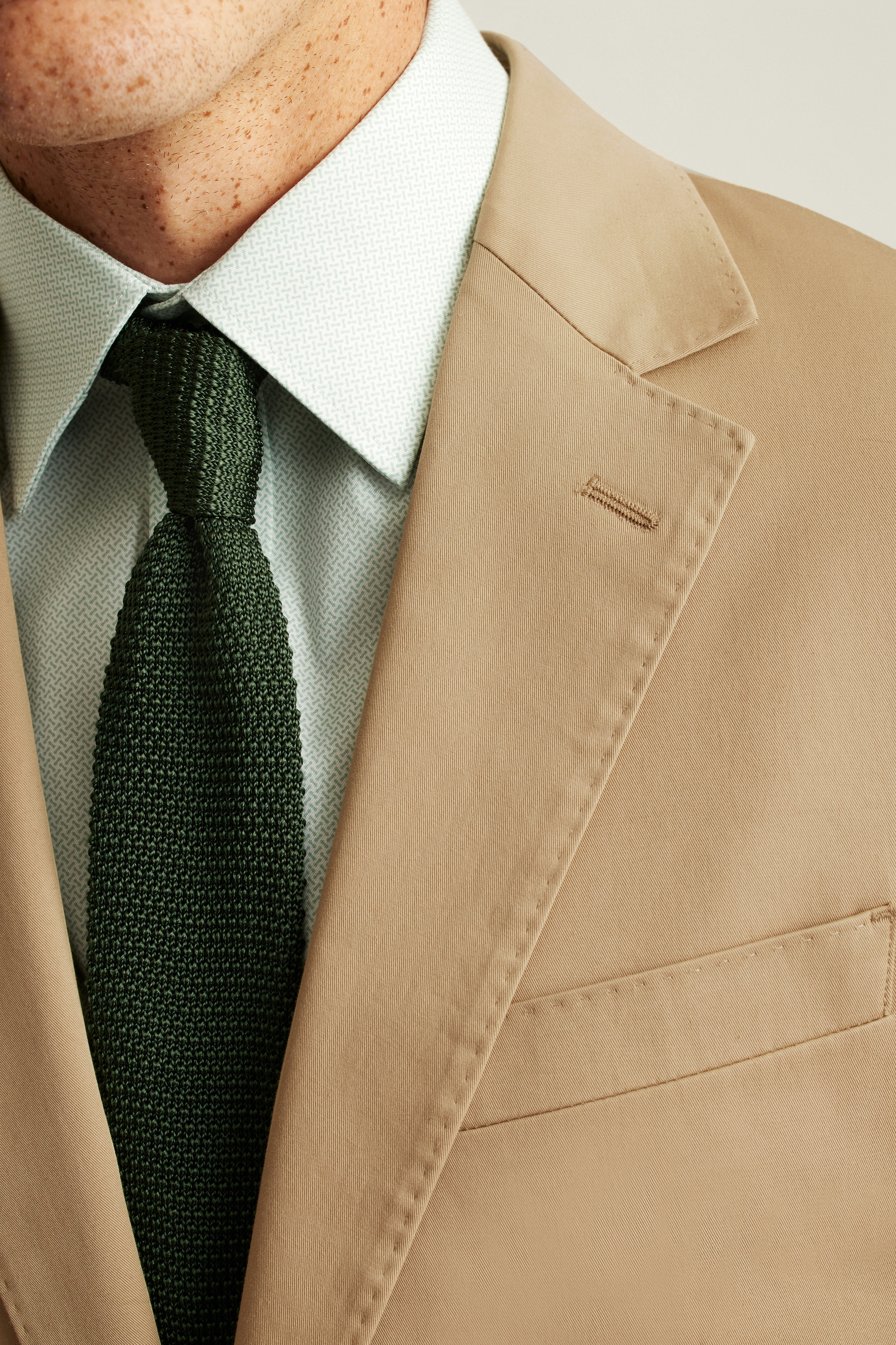 Jetsetter Italian Cotton Blazer british khaki