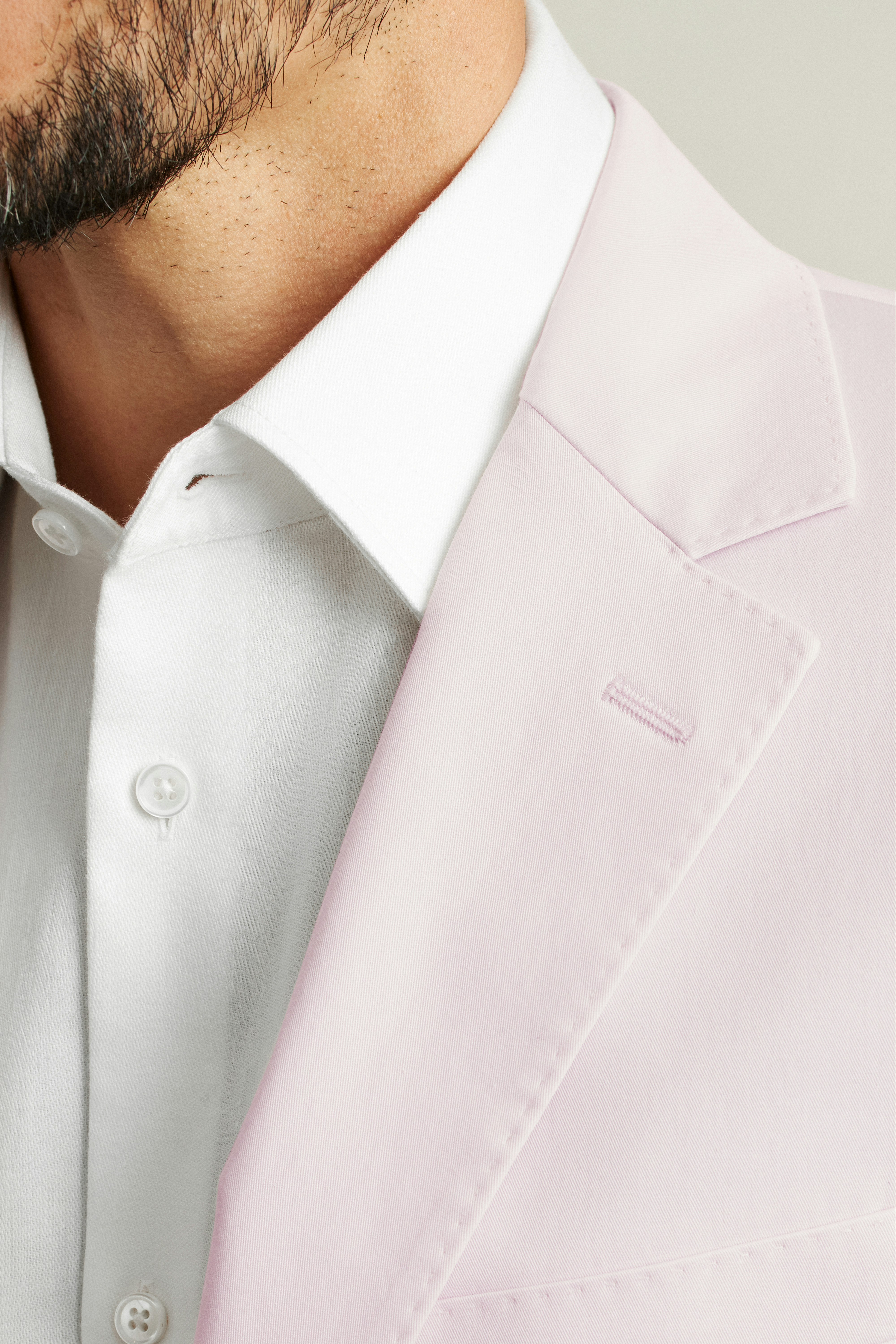 Jetsetter Italian Cotton Blazer dusty pink