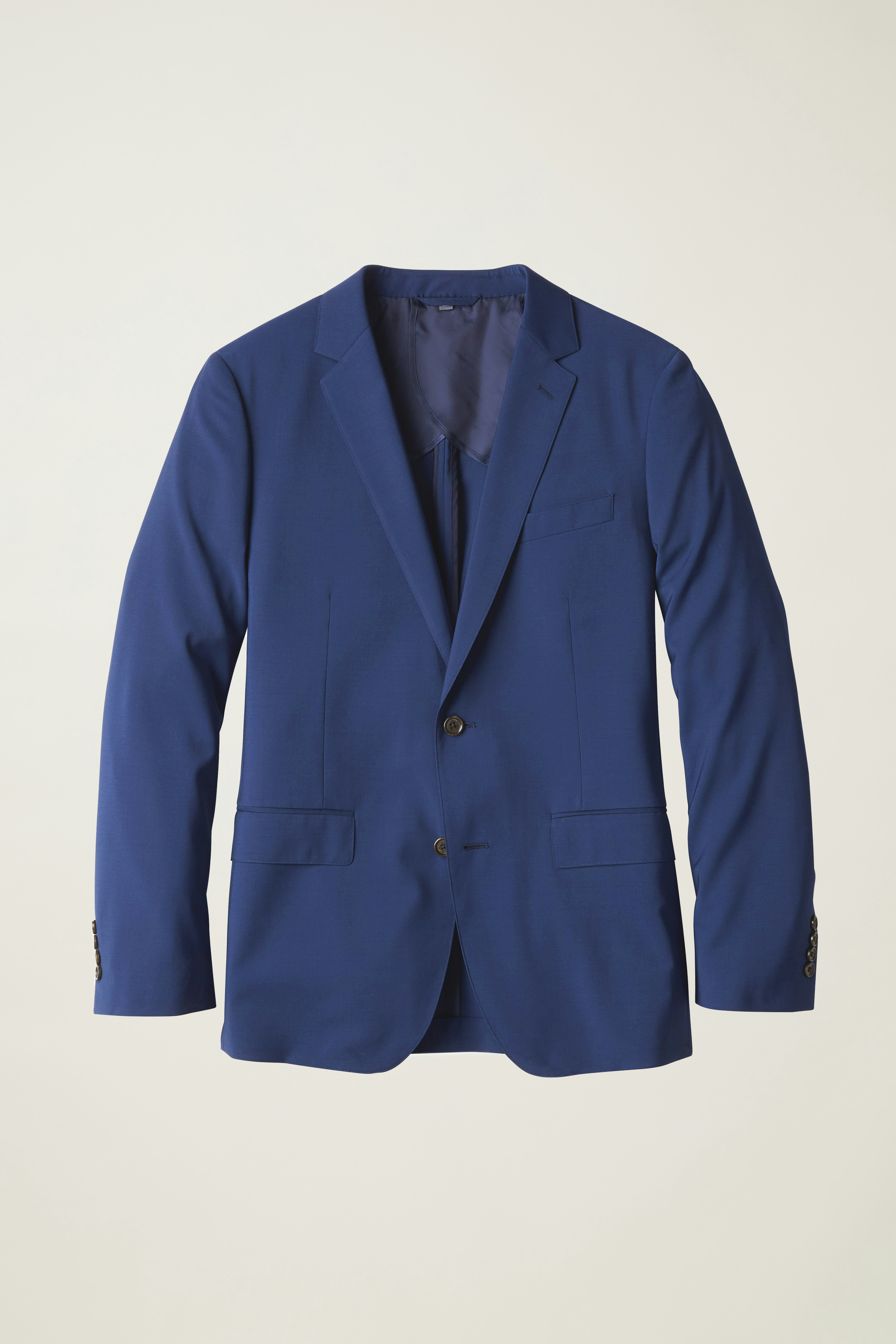 Jetsetter Stretch Italian Wool Blazer Extended Sizes bright navy 7 Jetsetter Stretch Italian Wool Blazer Extended Sizes bright navy