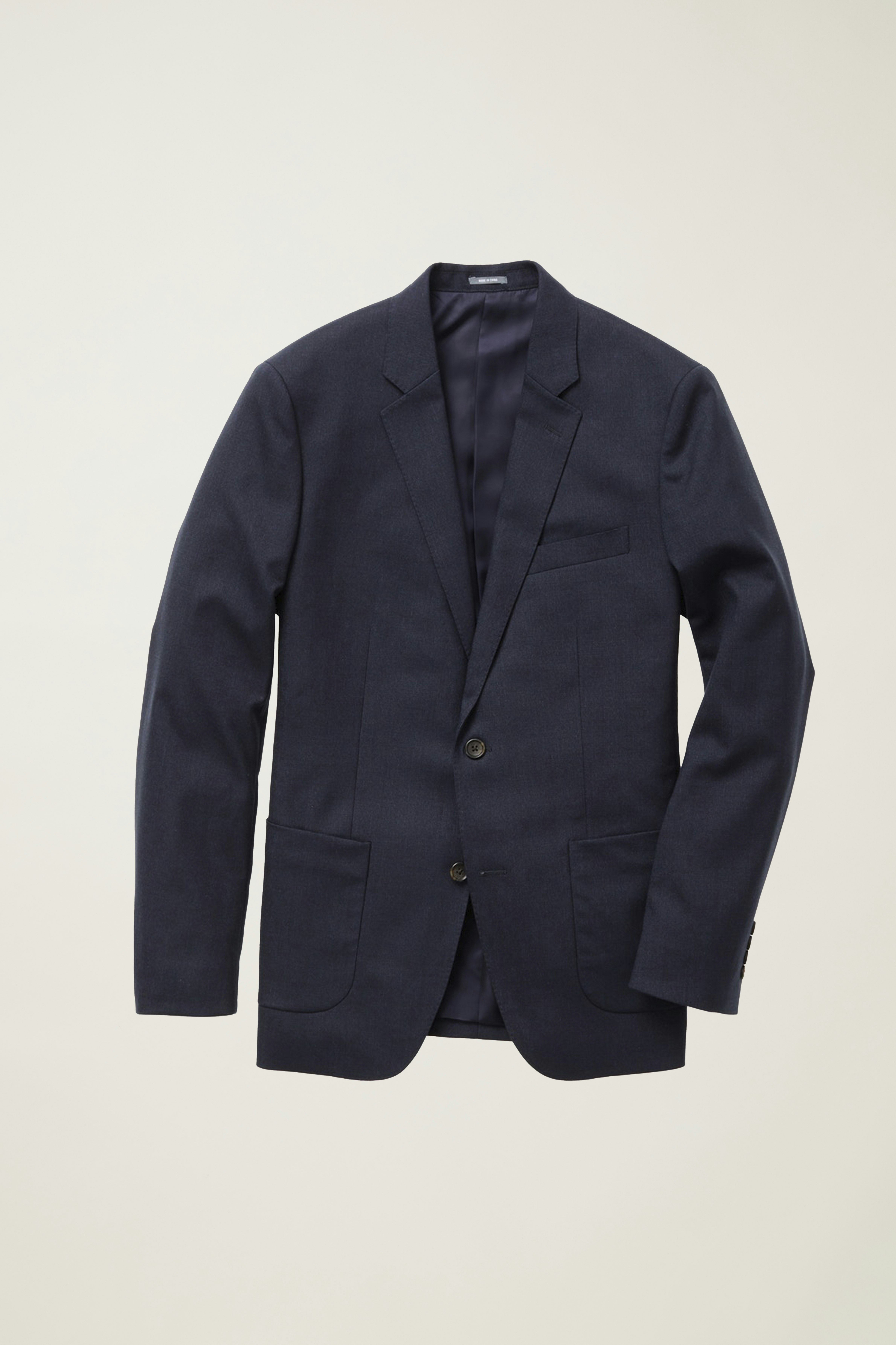 Jetsetter Stretch Italian Wool Blazer Extended Sizes navy
