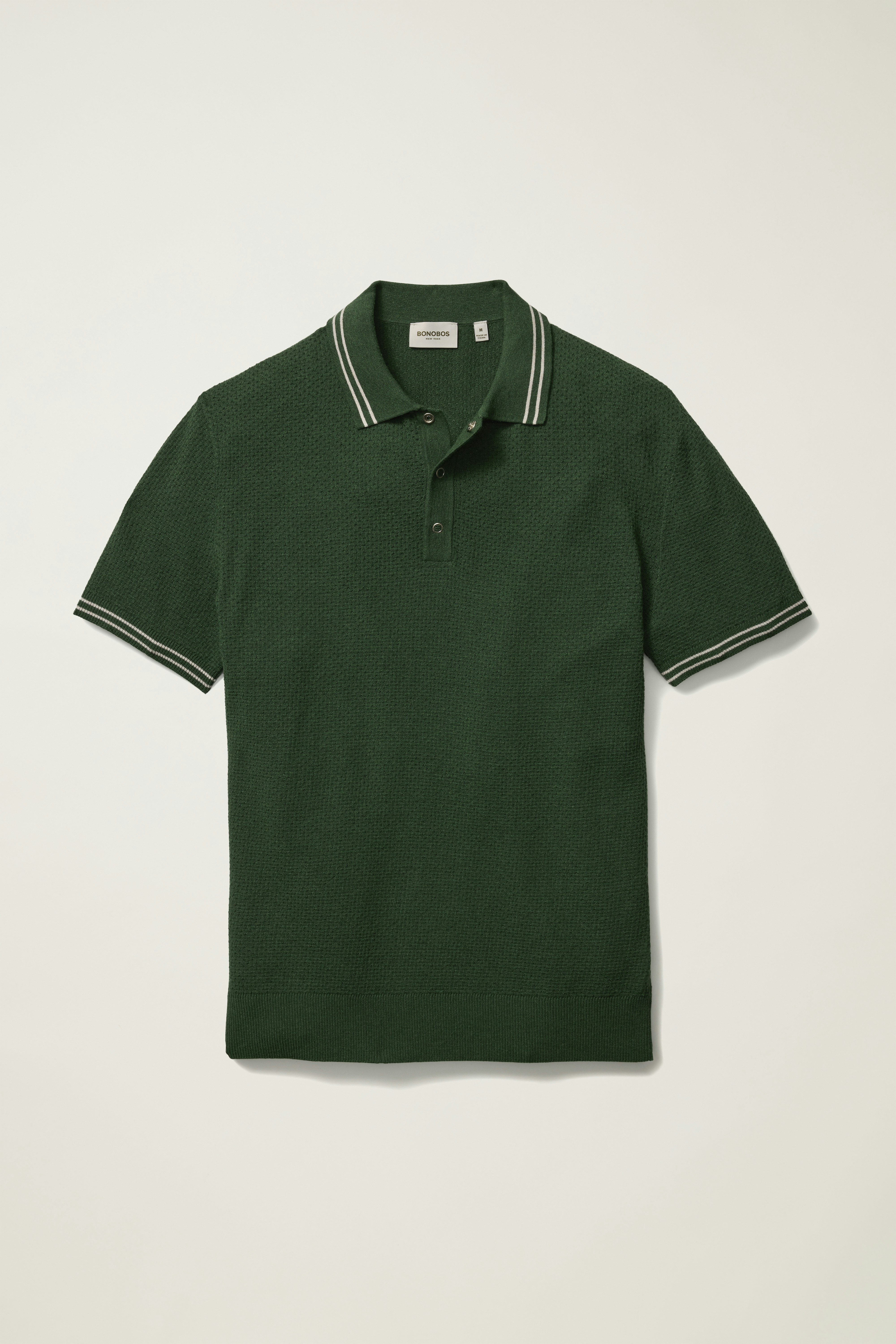 Fairgame Sweater Polo forest green